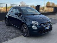 Usata Fiat 500C Lounge 69 CV (50 kW) 2018 Blu/azzurro Cabrio