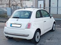 Usata Fiat 500 Lounge 69 CV (50 kW) 2009 Bianco Cabrio