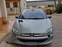 Usata Peugeot 206 CC 109 CV (80 kW) 2003 Grigio Cabrio