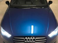 Usata Audi A3 S-Line 150 CV (110 kW) 2017 Blu/azzurro Coupé