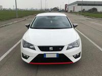 Usata Seat Leon 150 CV (110 kW) 2015 Bianco Berlina