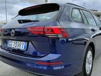 Usata VW Golf VIII Life 150 CV (110 kW) 2021 Blu/azzurro Station wagon
