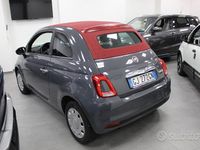 Usata Fiat 500C Club 69 CV (50 kW) 2022 Grigio Cabrio