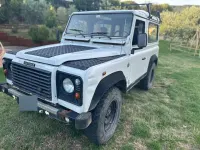 Usata Land Rover Defender 122 CV (89 kW) 2002 Bianco Station wagon