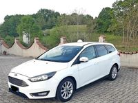 Usata Ford Focus Titanium S 95 CV (69 kW) 2015 Bianco Station wagon