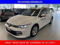 Usata VW Golf VIII Life 115 CV (84 kW) 2024 Bianco Station wagon