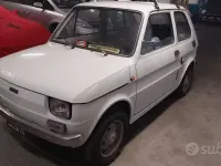 Usata Fiat 126 1970 Bianco Utilitaria
