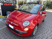 Usata Fiat 500C Lounge 75 CV (55 kW) 2009 Rosso Cabrio