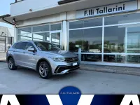 Usata VW Tiguan Allspace R-line 200 CV (147 kW) 2022 Pyrit silver metallizzato SUV