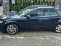 Usata Audi A3 Sportback 150 CV (110 kW) 2017 Blu Utilitaria