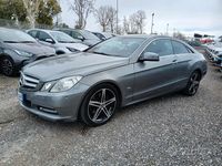 Usata Mercedes E220 169 CV (124 kW) 2012 Grigio Coupé