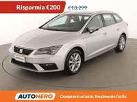 Usata Seat Leon Business 150 CV (110 kW) 2017 Argento Station wagon