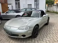 Usata Mazda MX5 110 CV (80 kW) 2003 Grigio Cabrio