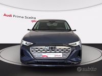 Usata Audi Q8 Sportback e-tron Advanced 300 kW (408 CV) 2024 Blu plasma metallizzato SUV