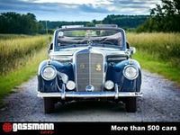 Usata Mercedes 220 80 CV (58 kW) 1952 Blu Cabrio