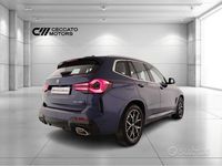 Usata BMW X3 M Sport 190 CV (139 kW) 2021 Blu SUV