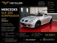 Usata Mercedes SLK200 163 CV (119 kW) 2005 Grigio Cabrio