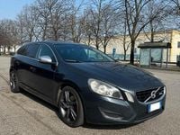 Usata Volvo V60 R-Design 163 CV (119 kW) 2012 Grigio Station wagon