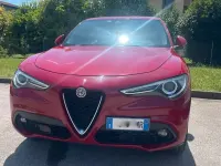 Usata Alfa Romeo Stelvio 210 CV (154 kW) 2018 Rosso SUV