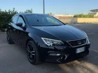 Usata Seat Leon FR 115 CV (84 kW) 2018 Nero Station wagon