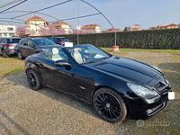 Usata Mercedes SLK200 2LOOK Edition 184 CV (135 kW) 2009 Nero Cabrio
