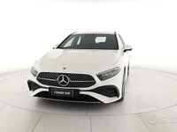 Usata Mercedes A180 AMG Line Premium 116 CV (85 kW) 2024 Bianco Berlina