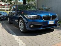 Usata BMW 116 2018 Blu Utilitaria