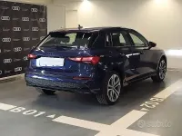 Nouvelle Audi A3 Business 150 ch (110 kW) 2026 Bleue Berline