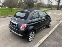 Usata Fiat 500 Pop Star 2012 Nero Cabrio