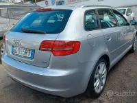Usata Audi A3 Sportback 140 CV (102 kW) 2011 Grigio Utilitaria