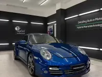 Usata Porsche 997 Turbo 530 CV (389 kW) 2012 Blu Cabrio