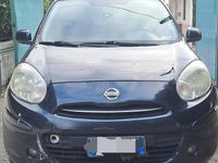 Usata Nissan Micra Acenta 98 CV (72 kW) 2012 Nero Utilitaria