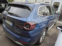 Usata BMW X3 184 CV (135 kW) 2021 Blu/azzurro SUV