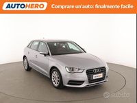 Usata Audi A3 Attraction 110 CV (80 kW) 2016 Grigio Berlina