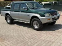Usata Mitsubishi L200 115 CV (84 kW) 2002 Verde Pick-up