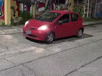 Usata Toyota Aygo 68 CV (50 kW) 2008 Rosso Utilitaria