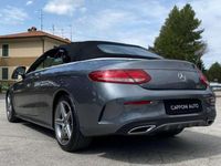 Usata Mercedes C220 AMG 170 CV (125 kW) 2017 Grigio scuro Coupé