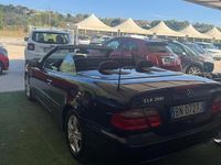 Usata Mercedes CLK200 Elegance 163 CV (119 kW) 2001 Blu Cabrio