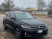 Usata VW T-Roc R-line 150 CV (110 kW) 2023 Nero SUV