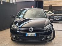 Usata VW Golf VI Highline 122 CV (89 kW) 2009 Nero Utilitaria