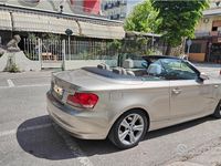 Usata BMW 120 Cabriolet Efficient Dynamics 170 CV (125 kW) 2009 Grigio Cabrio