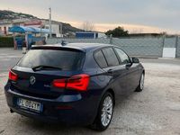 Usata BMW 118 Comfort Edition 150 CV (110 kW) 2015 Blu Utilitaria