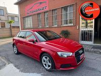 Usata Audi A3 Ambiente 150 CV (110 kW) 2017 Rosso Berlina