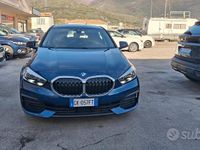 Usata BMW 118 Advantage 150 CV (110 kW) 2022 Blu/azzurro Utilitaria