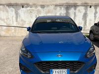 Usata Ford Focus ST-Line 120 CV (88 kW) 2018 Blu Berlina