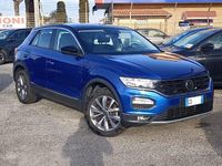 Usata VW T-Roc Style 110 CV (80 kW) 2021 Blu SUV