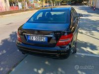 Usata Mercedes C200 136 CV (100 kW) 2011 Nero Berlina