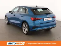 Usata Audi A3 Advanced 150 CV (110 kW) 2021 Blu/azzurro Berlina