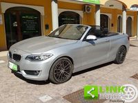 Usata BMW 220 Luxury Line 190 CV (139 kW) 2015 Argento Cabrio