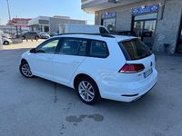 Usata VW Golf VII 115 CV (84 kW) 2017 Bianco Station wagon